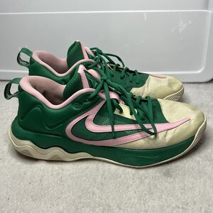 Nike Giannis Immortality 3 Malachite Green Pink DZ7533-300 Gym Men's Size 12